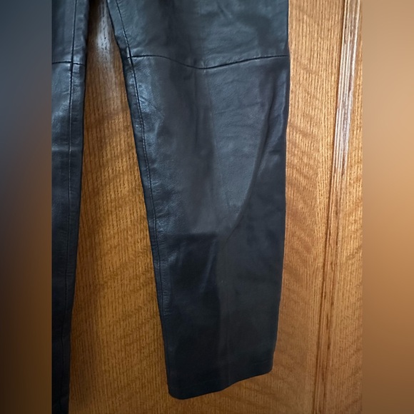 Sezane Francky lamb leather trousers - Picture 7 of 14